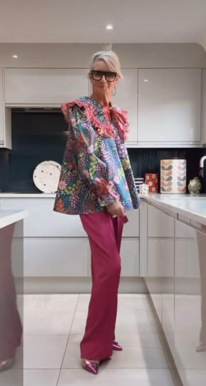 Coal & Candyfloss Top, Fits a Size 10/12