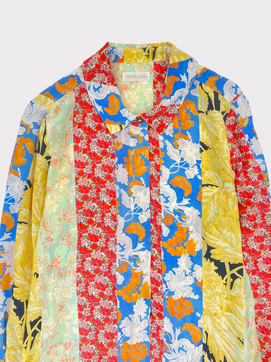 Stine Goya Silk Shirt, Size XS, would fit a 10 too