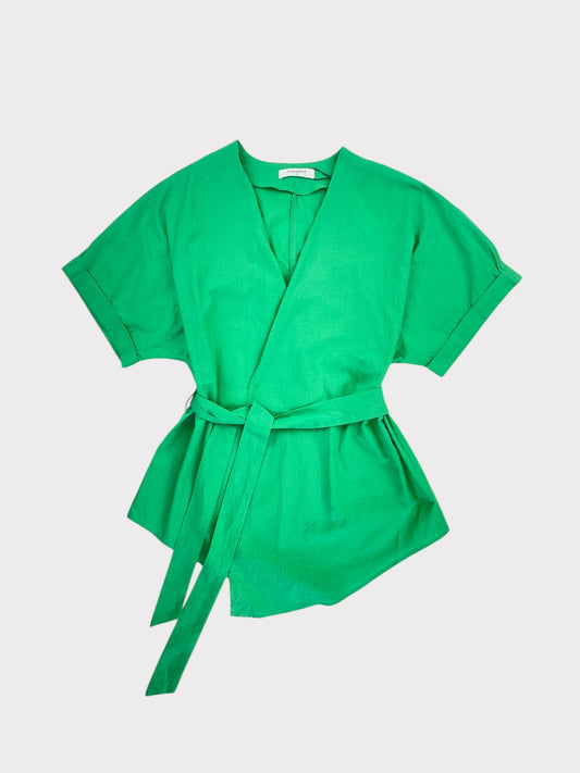 Commense Linen and Cotton Top, Size S