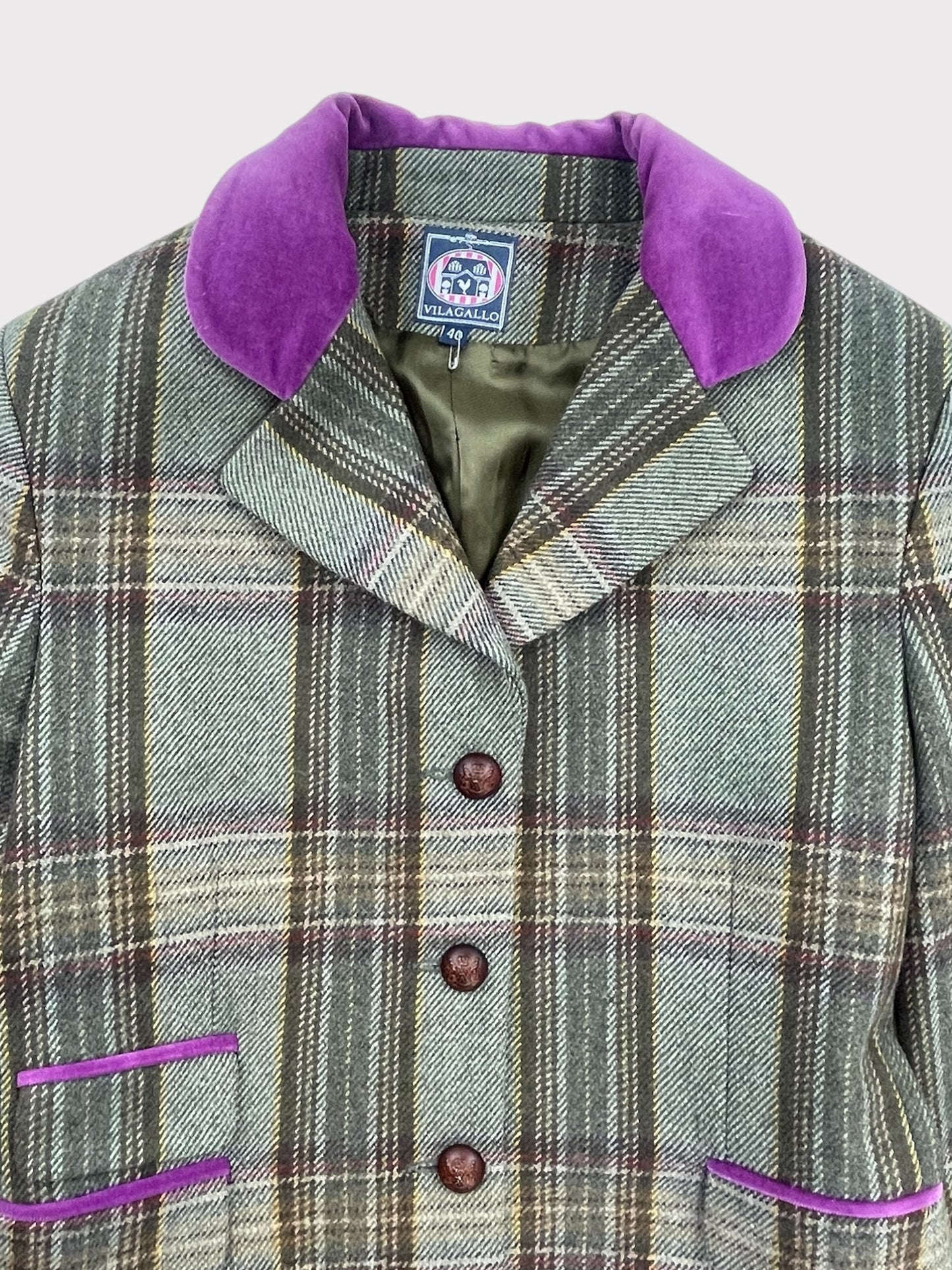 Vilagallo Wool Jacket, Size 40, RRP £249
