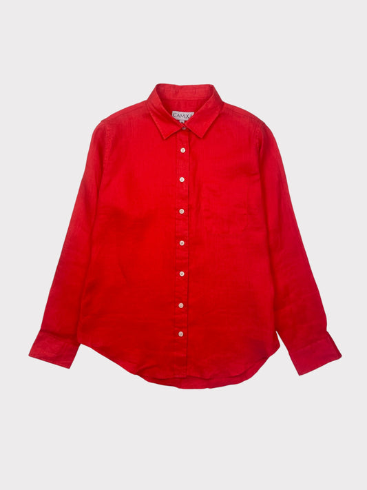 Camixa Linen Shirt, Size M