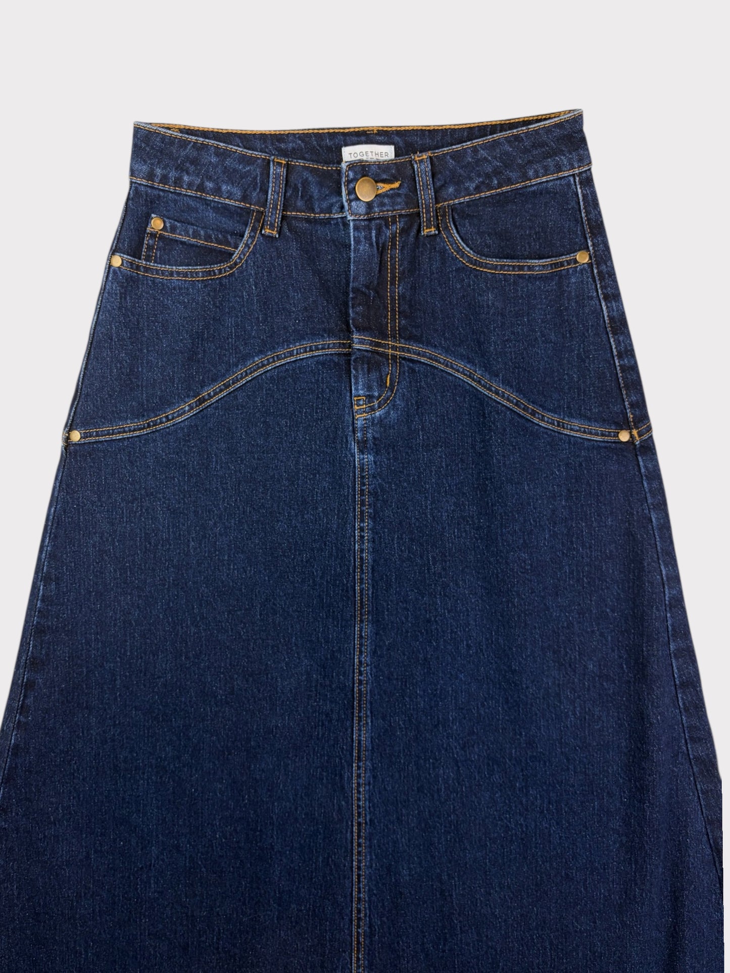 Together Denim Skirt, Size 8