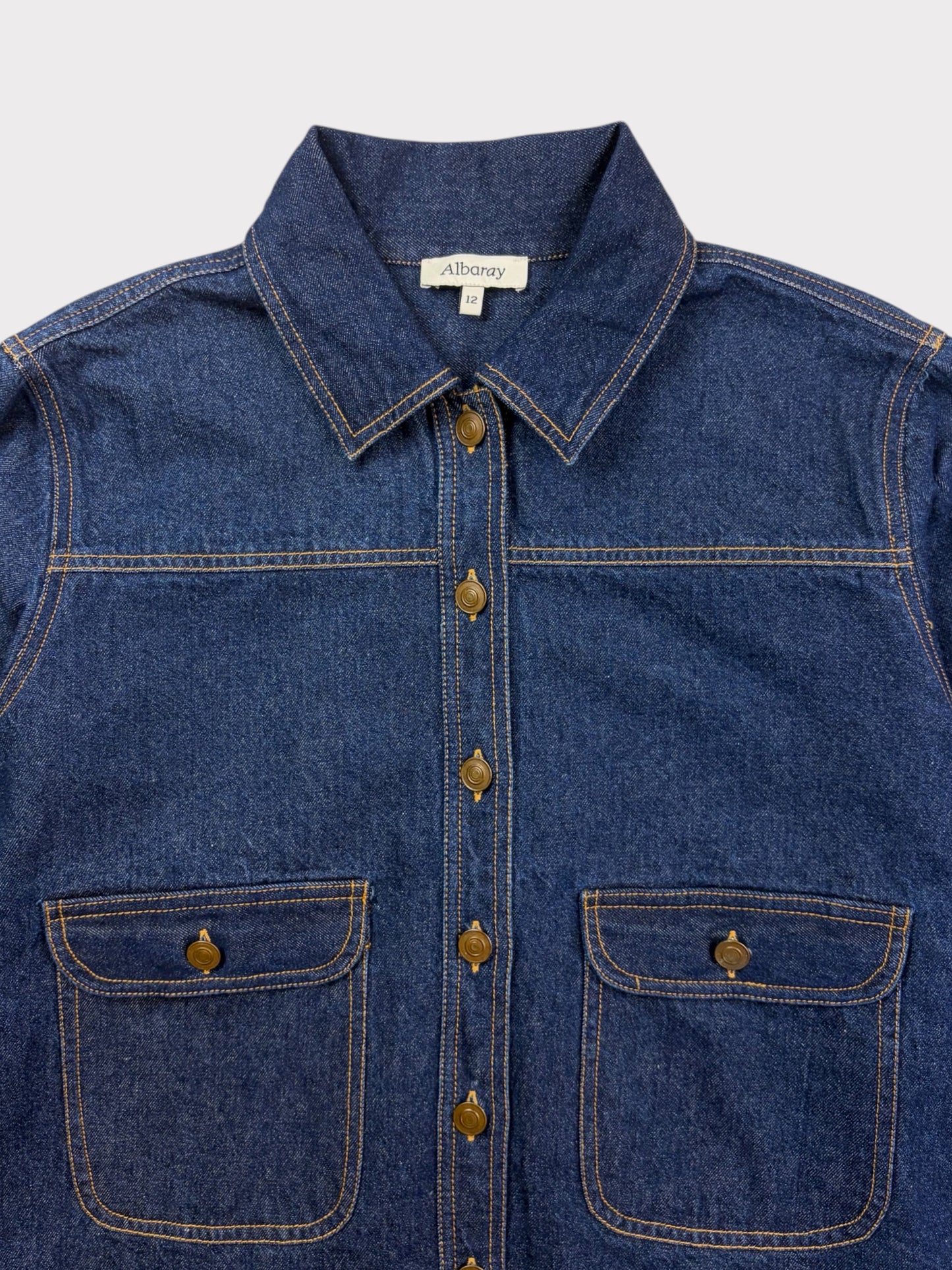 Albaray Denim Jacket, Size 12