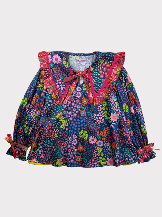 Coal & Candyfloss Top, Fits a Size 10/12