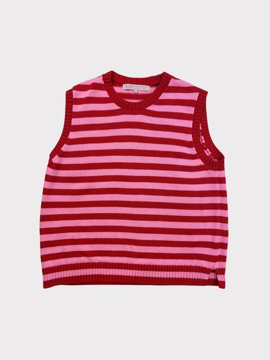 Kate Barton Knitted Vest, Size M