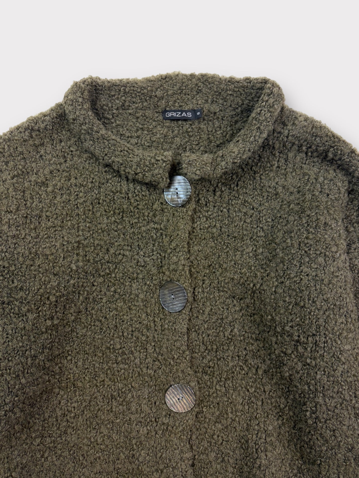 Grizas Wool/Alpaca Cardigan, Size S