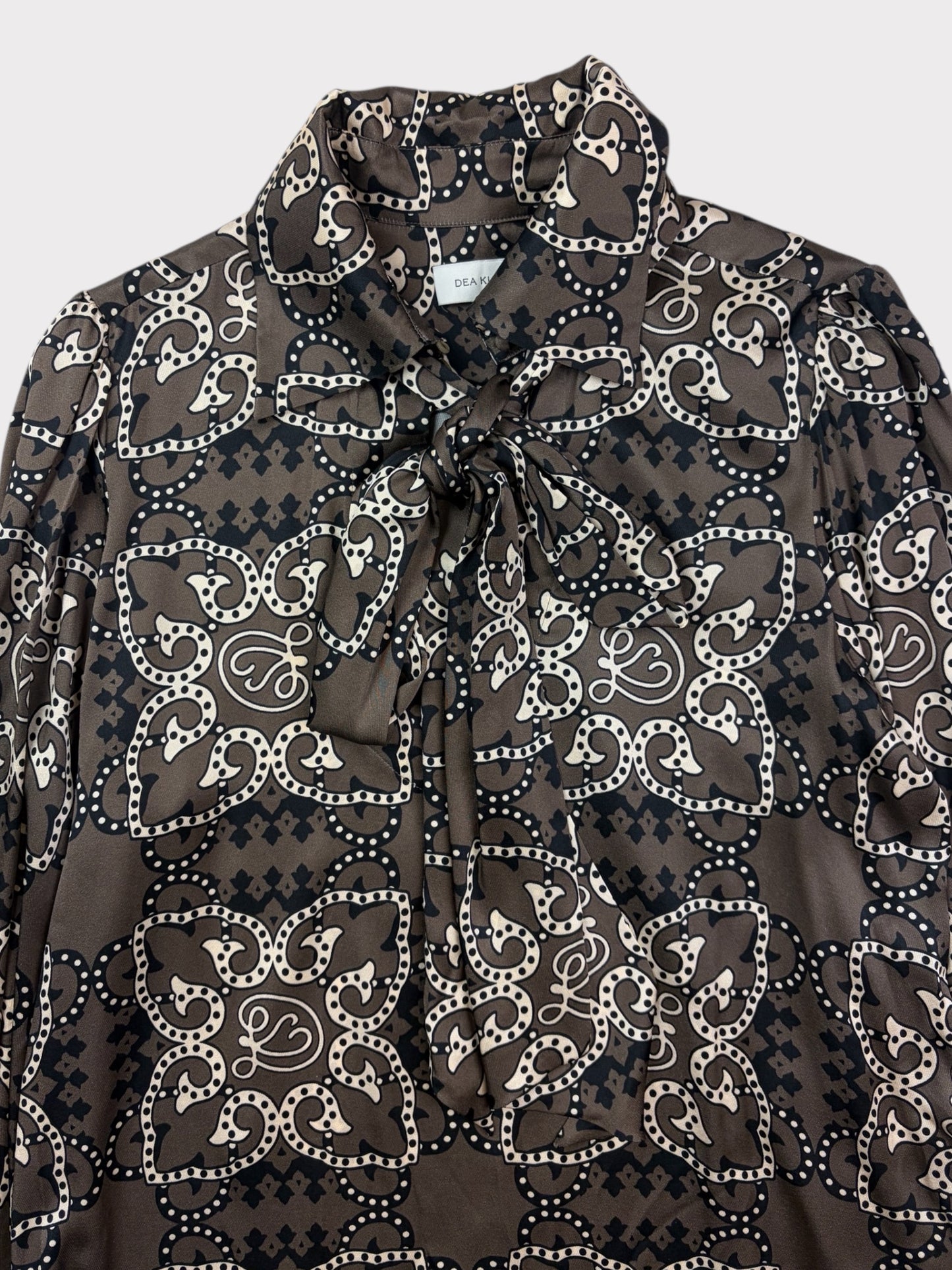 Dea Kudibal Silk Co-ord, Size M Top & Size S Bottoms