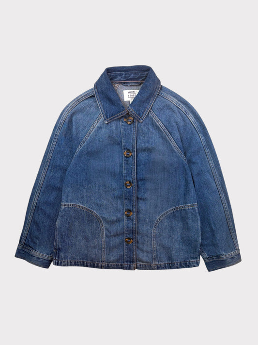 White Stuff Denim Jacket, Size 12 Petite. Fits an oversized 10 too