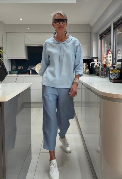 Lintico Linen Top, Fits a Size 10 or 12