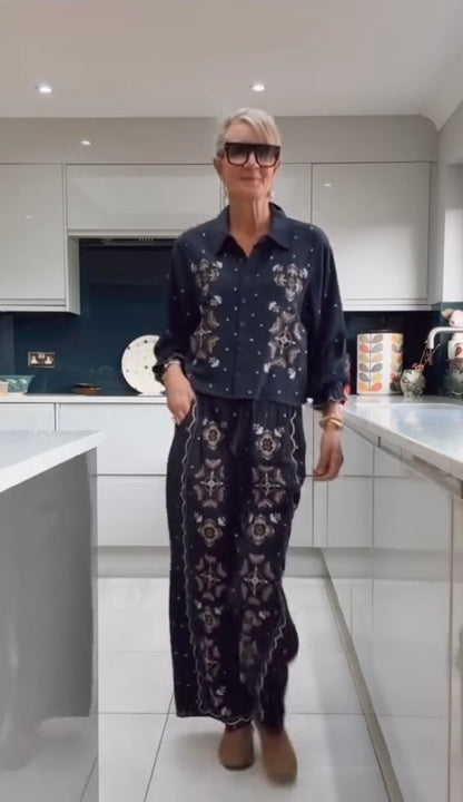 Raffya Co-ord, Size 8 Bottoms, Size 12 Top