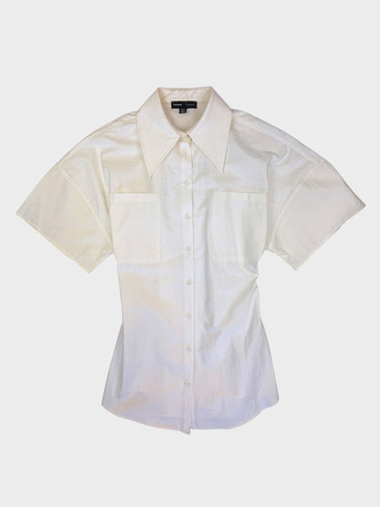 Topshop X Tolu Coker Shirt, Size 8