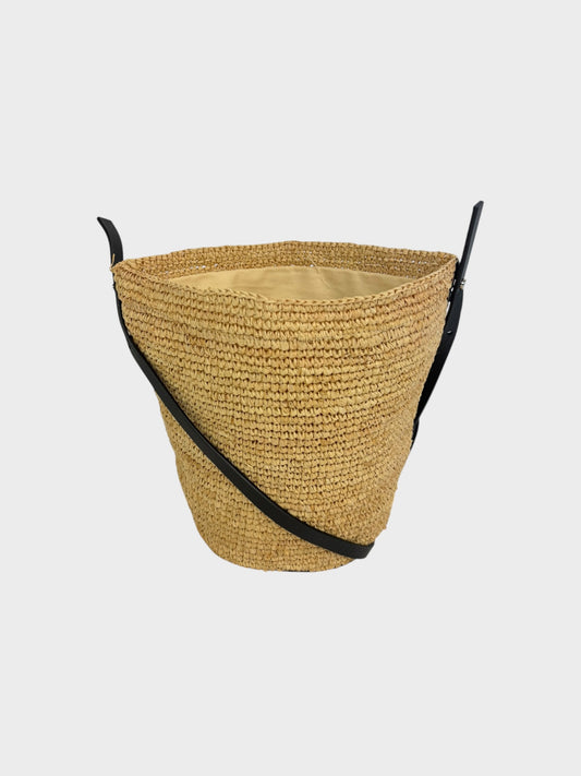 Cos Mini Raffia Bag
