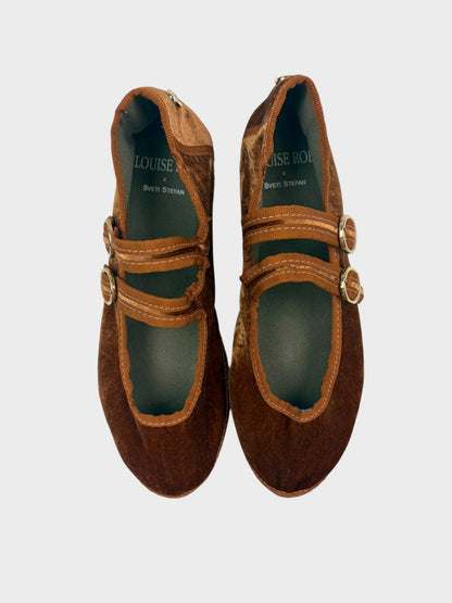 Louise Roe X Sveti Stefan Shoes, Size 38