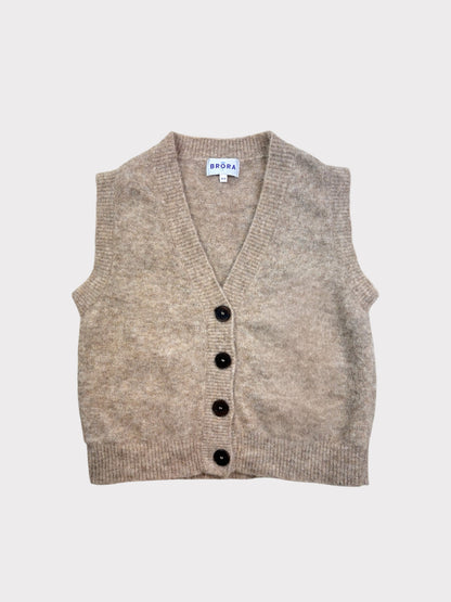 Brora Knitted Waistcoat, Size 8-10