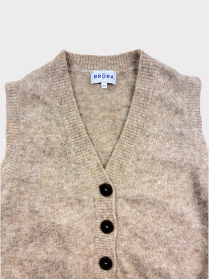Brora Knitted Waistcoat, Size 8-10
