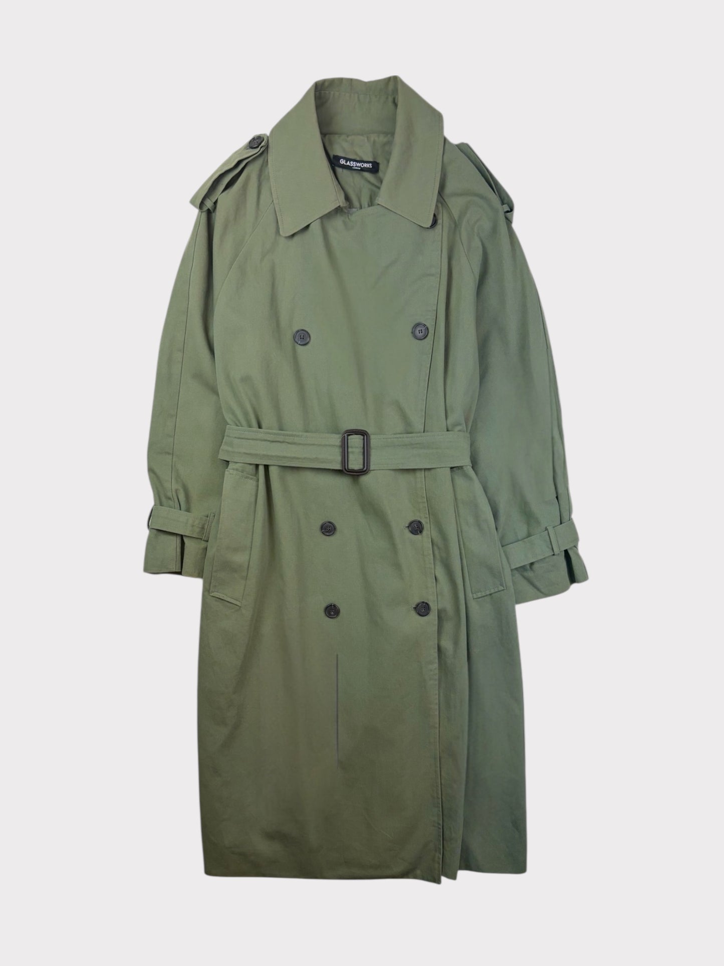 Glassworks Trench Coat, Fits a size 10 or 12