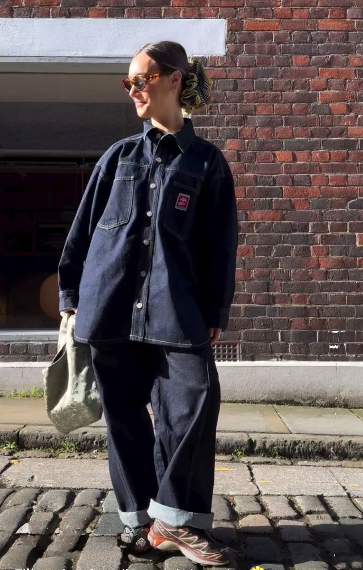Damson Madder Denim Shacket, Size 8