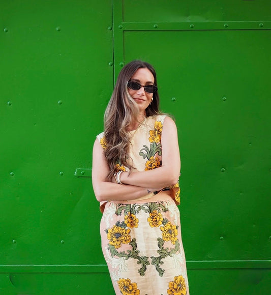 Farm Rio Linen Co-ord, Size S