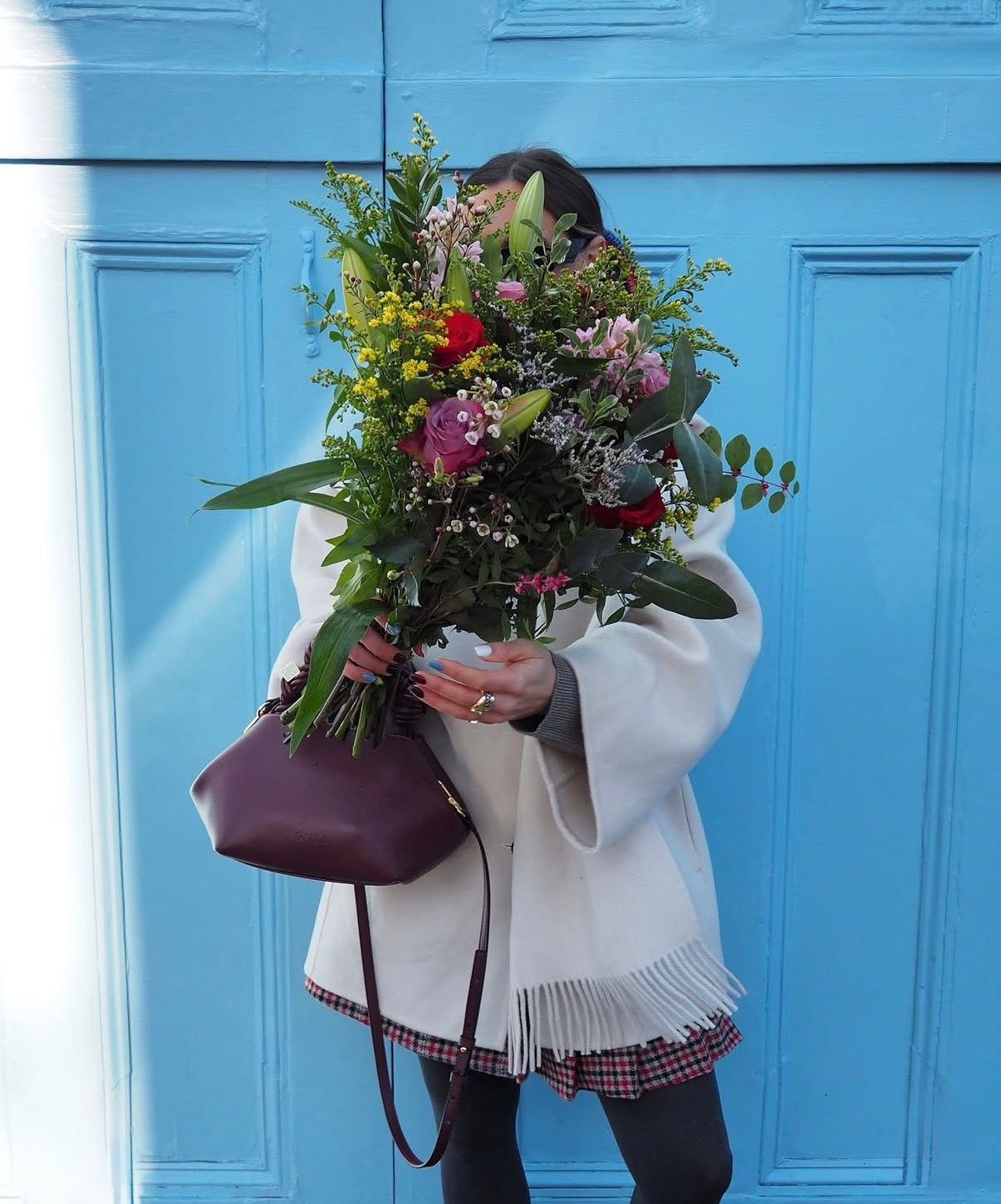 Cos Scarf Coat, Size S. Fits a size 10 or 12