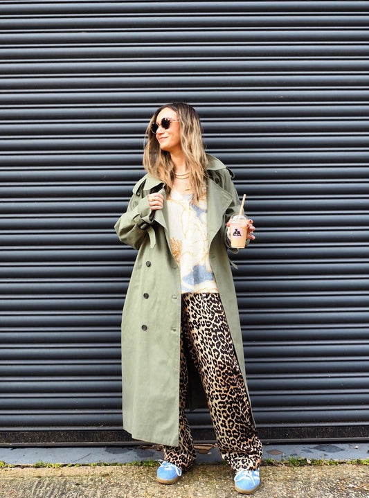 Glassworks Trench Coat, Fits a size 10 or 12