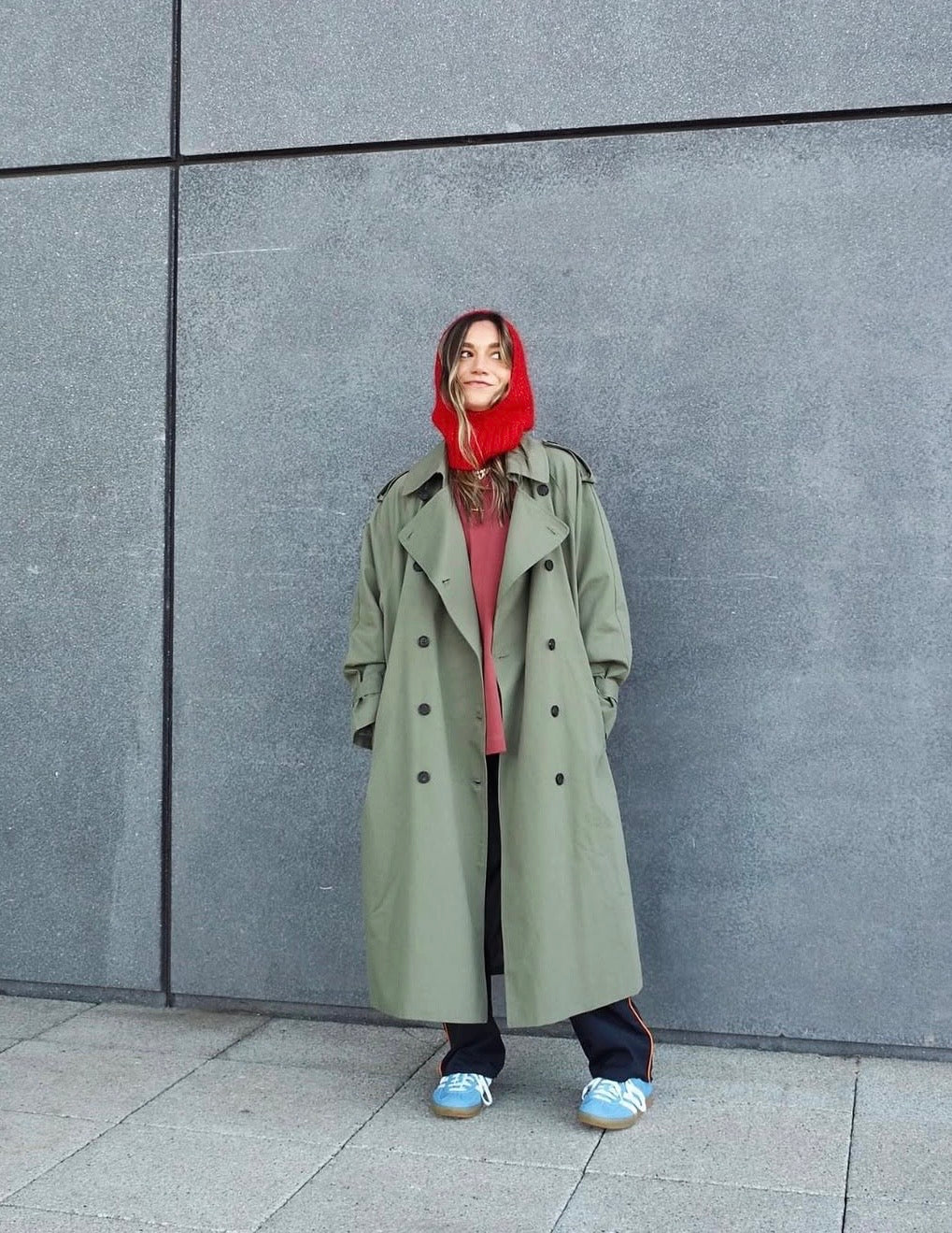 Glassworks Trench Coat, Fits a size 10 or 12