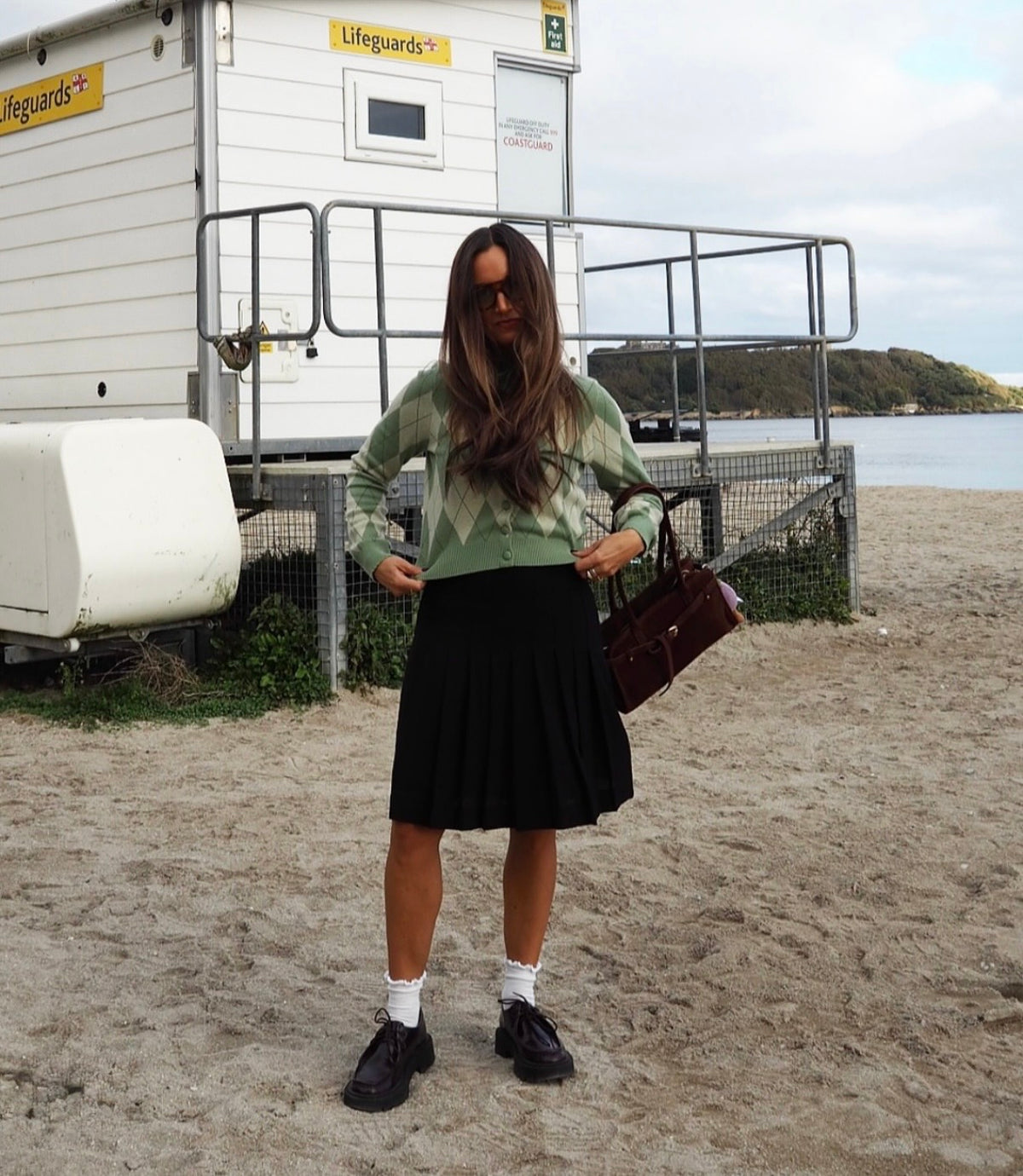 Brora Wool Skirt, Size 8