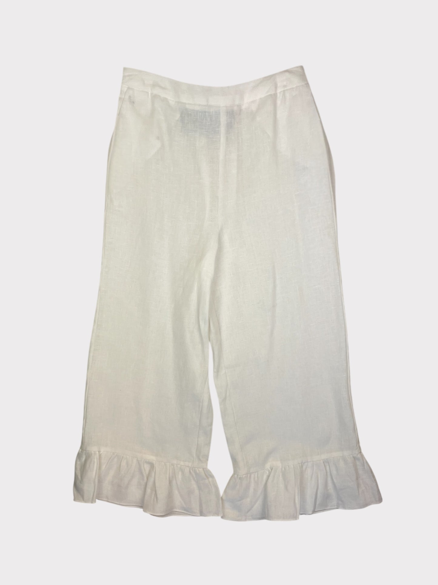 Mint Velvet Linen Co-ord, Size S Trousers & Size L Top