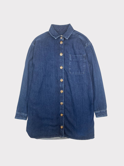 Sezane Shirt Dress, Size M
