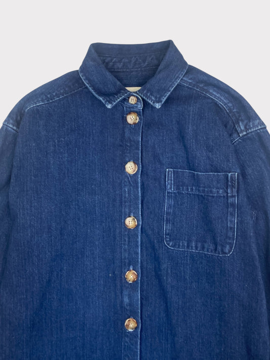 Sezane Shirt Dress, Size M