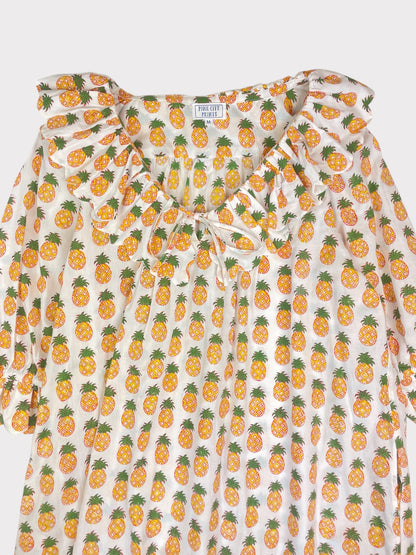 Pink City Prints Dress, Size M