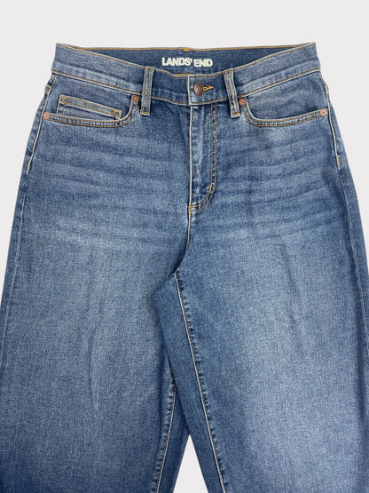 Lands' End Barrel Leg Jeans, Size 10, (RRP £75)
