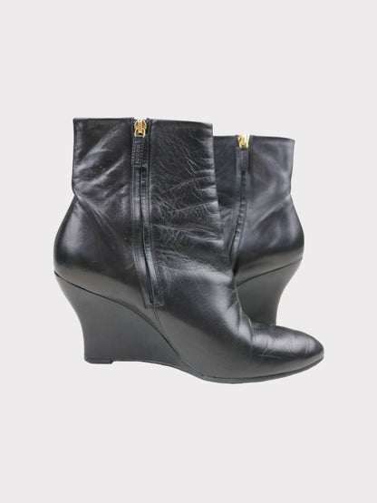 Gucci Wedge Boots, Size 39.5