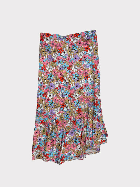 Jessica Russell Flint Silk Skirt, Size M