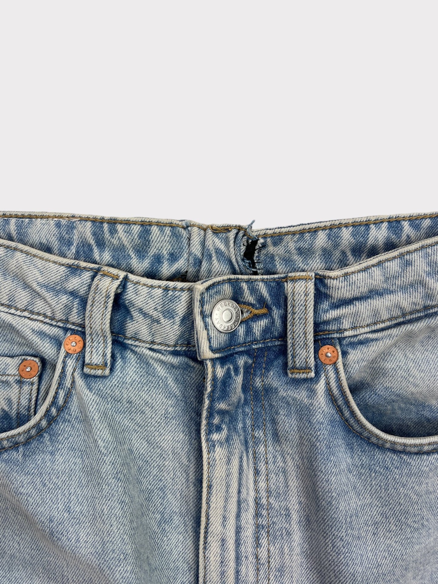 Weekday Jeans, altered to fit size 8/10