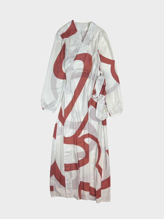 Wrap Dress, Fits a 8/10