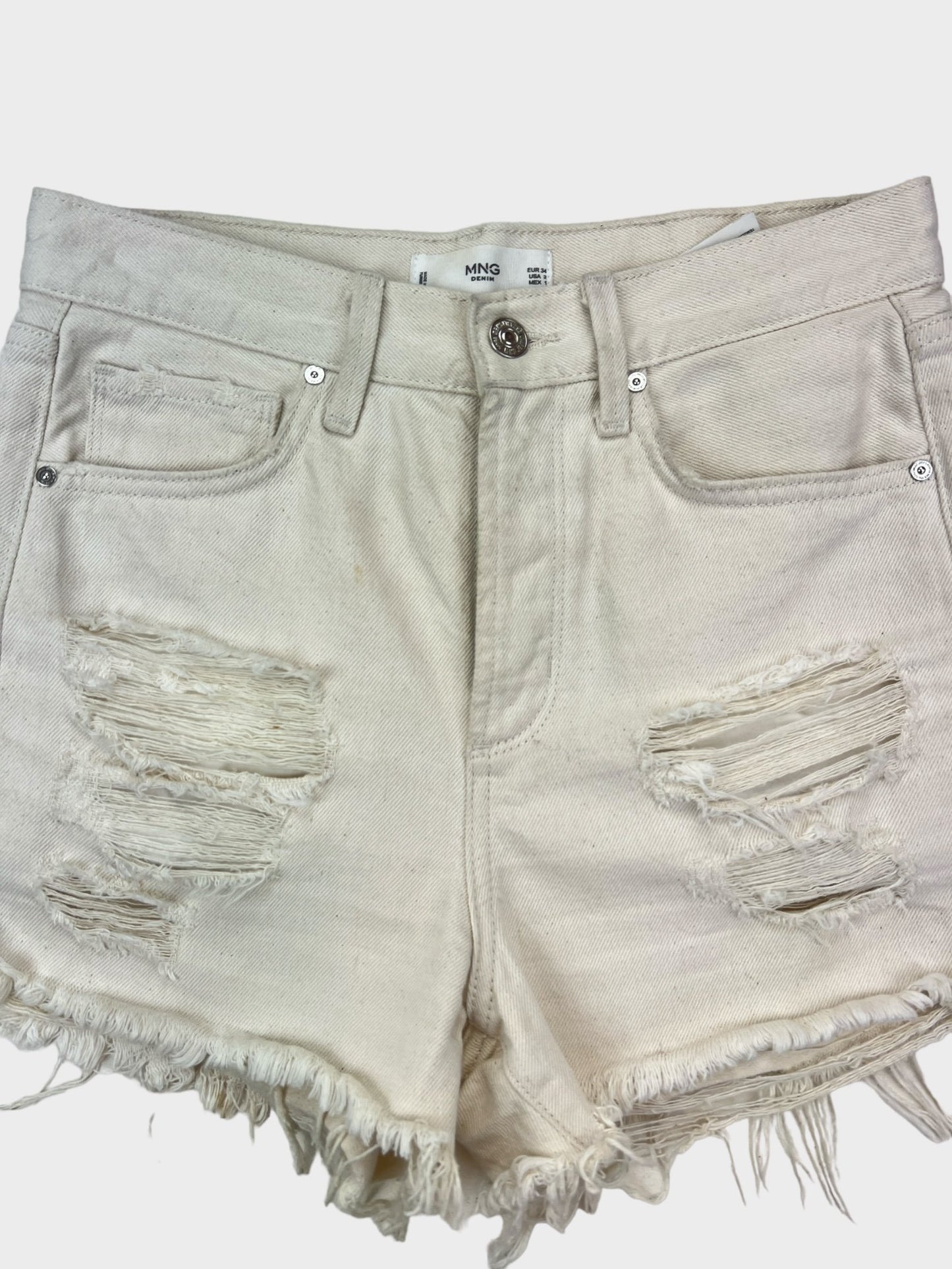 Mango Denim Shorts, Size 34