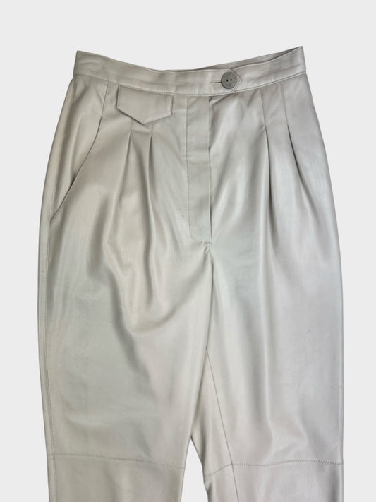 Nanushka Vegan Leather Trousers, Size S