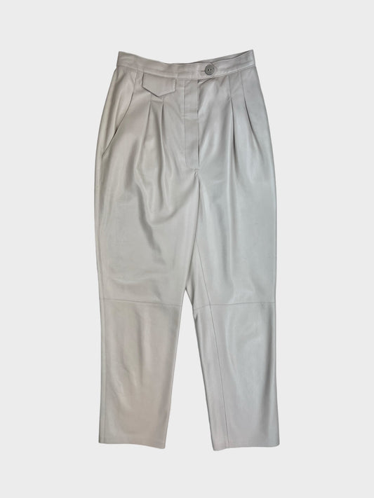 Nanushka Vegan Leather Trousers, Size S
