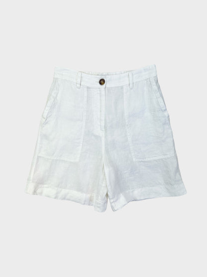 The White Label Linen Shorts, Size 8