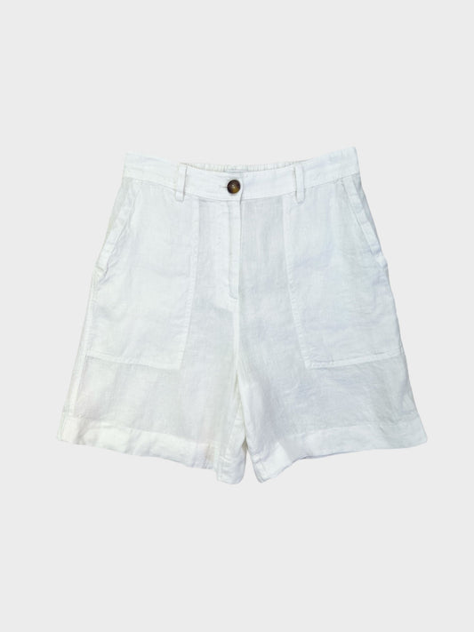The White Label Linen Shorts, Size 8