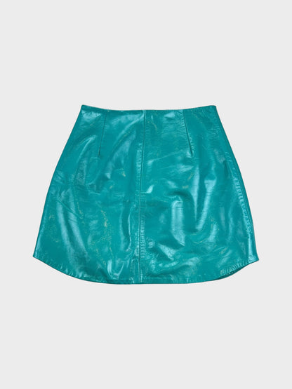 Whistles Leather Skirt, Size 8 RRP £199