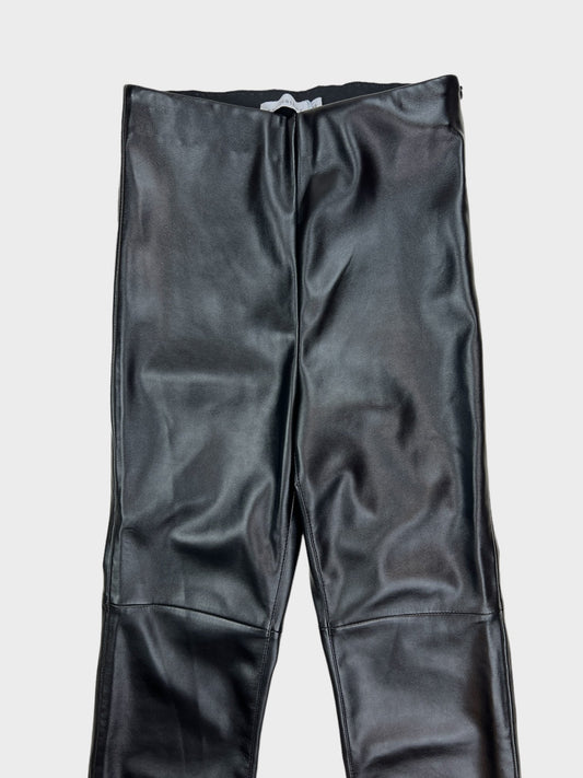 Rae Feather Faux Leather Trousers, Size XS RRP £165