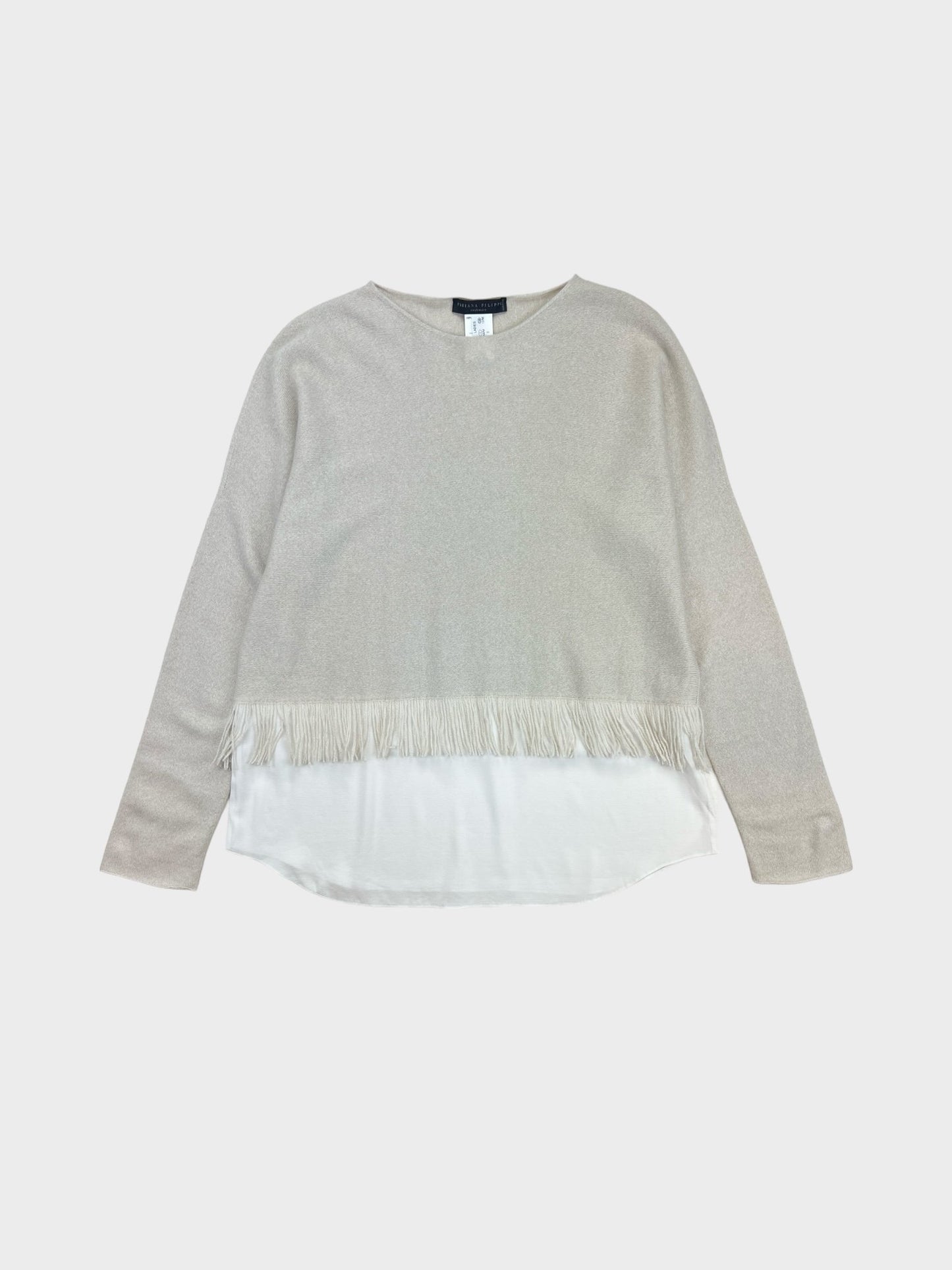 Fabiana Filippi Silk Jumper, Size 12/M