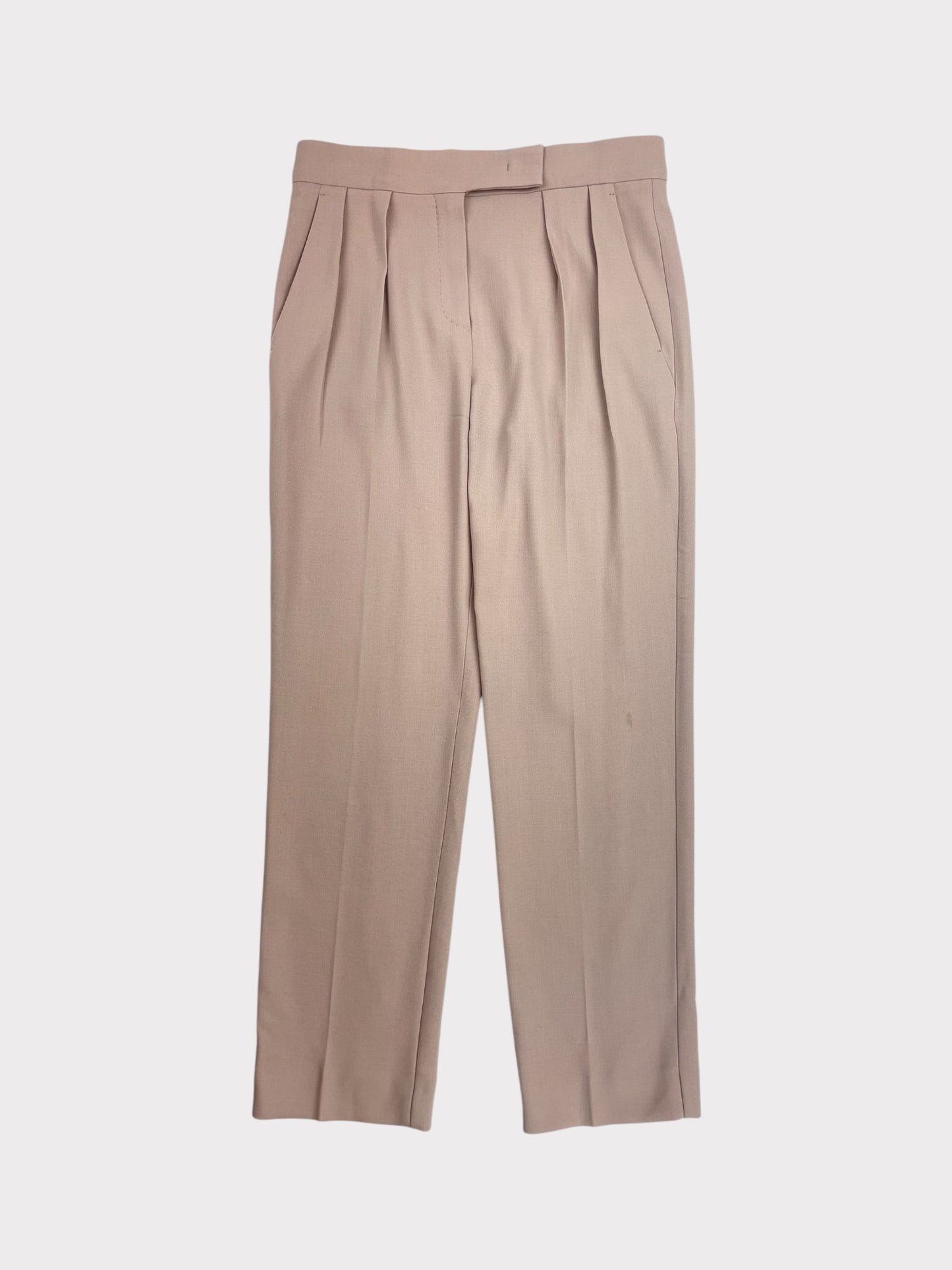 Max Mara Wool Trousers, Size 8