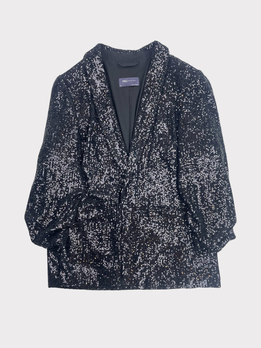 M&S Blazer, Size 14. Actually fits an oversized 8 or 10