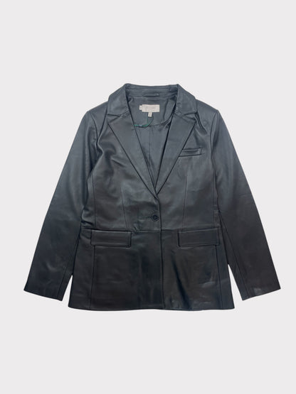 Hobbs Leather Blazer, Size 10 (RRP £329)