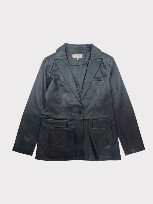 Hobbs Leather Blazer, Size 10 (RRP £329)