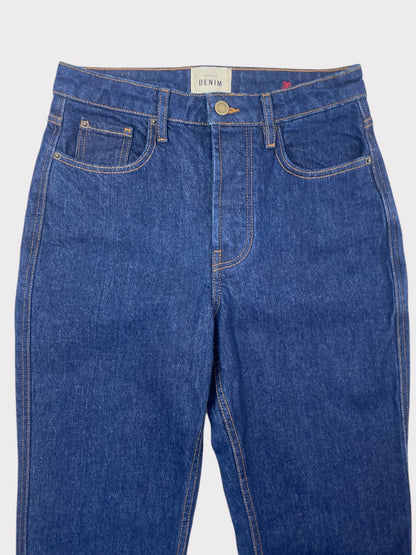 Sezane Straight Leg Jeans, Size 36