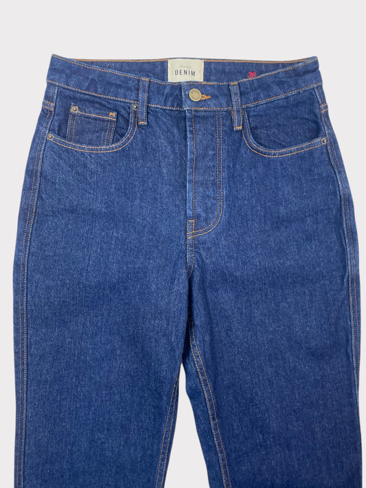 Sezane Straight Leg Jeans, Size 36