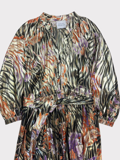 Hayley Menzies Silk Dress, Size XL (RRP £665)